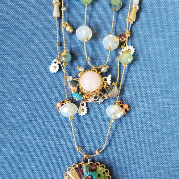 Betsey Johnson Tri-Necklace - NWT - Picture 14 of 16